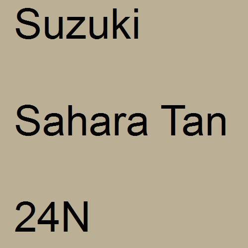 Suzuki, Sahara Tan, 24N.